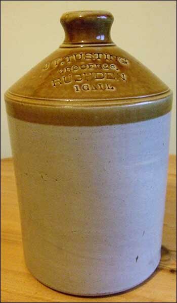 J&nbsp;T&nbsp;Tusting gallon flagon