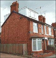 26 Queen street, where Walter Tull lived when he first played for Northampton Town.