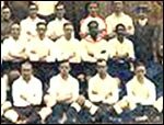 Walter(circled) pictured with his team-mates.