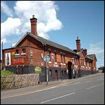 The former Rushden railway station